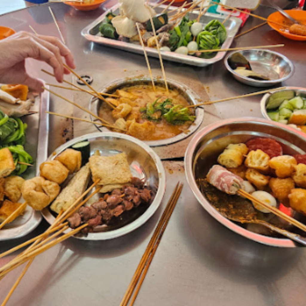 马六甲Satay Celup