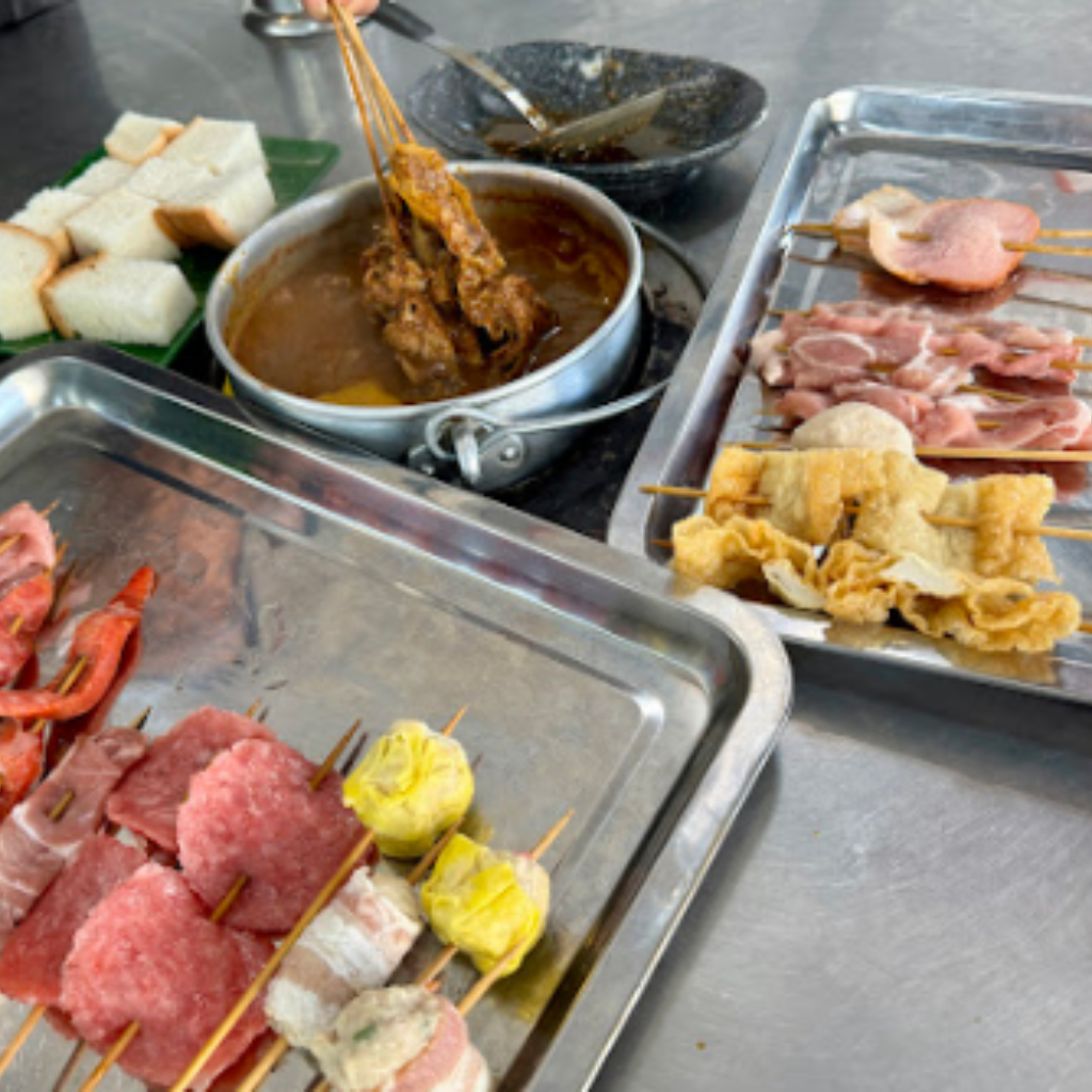 马六甲Satay Celup