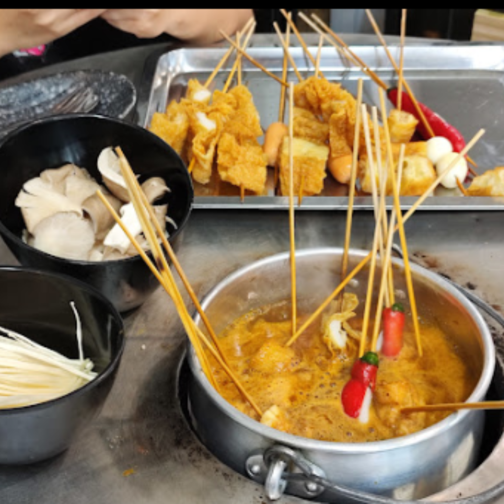 马六甲Satay Celup