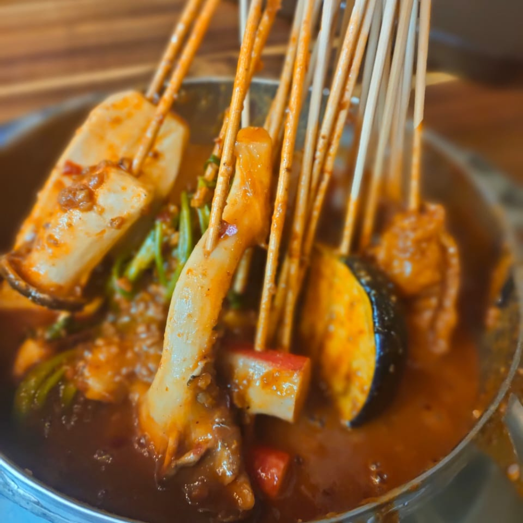 马六甲Satay Celup