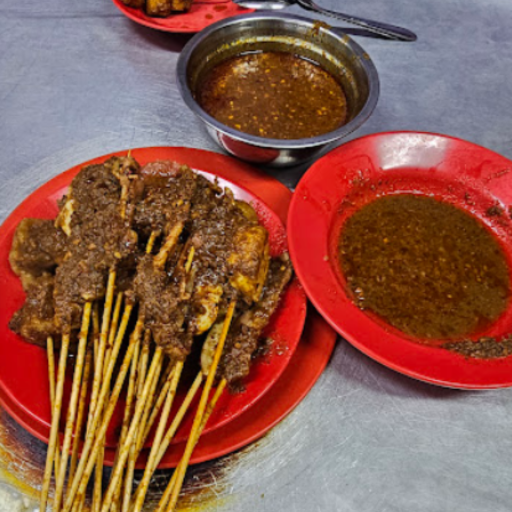 马六甲Satay Celup