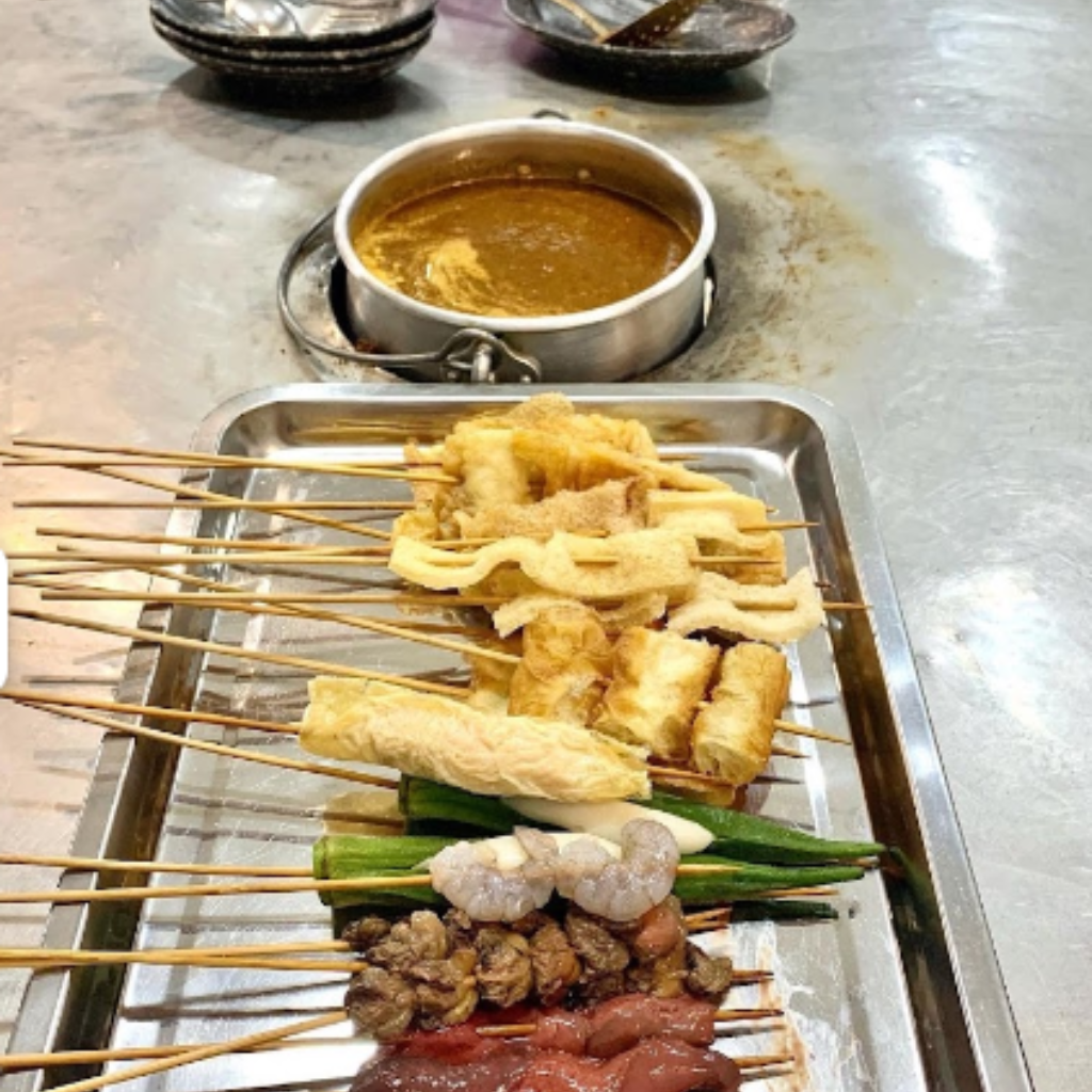 马六甲Satay Celup