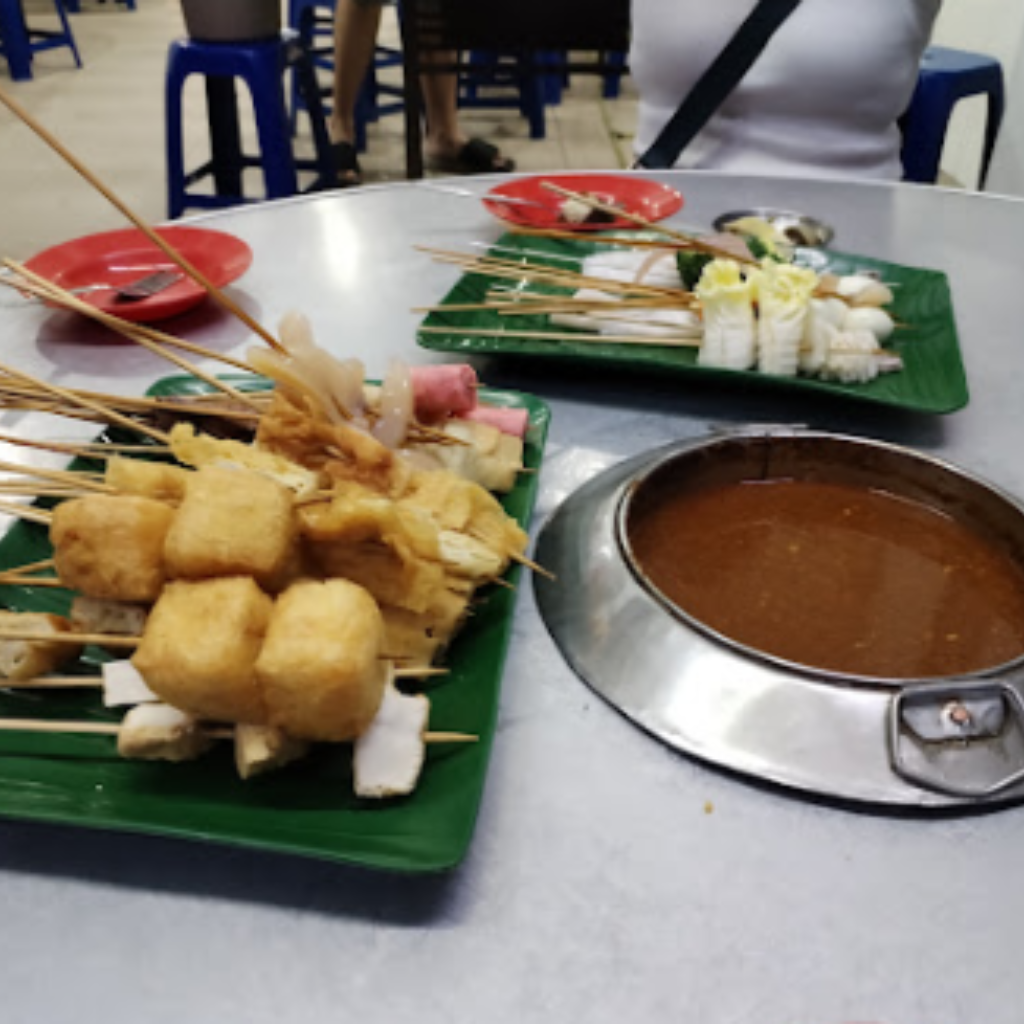 马六甲Satay Celup