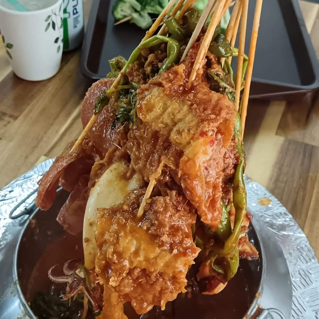 马六甲Satay Celup