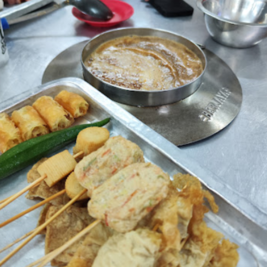 马六甲Satay Celup